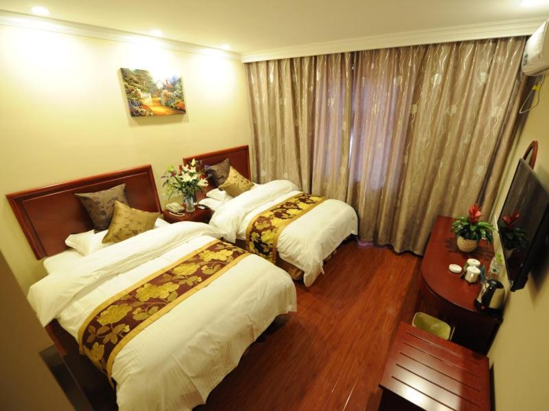 Greentree Inn Shandong Yantai Development Zone International Airport Shell Hotel Penglai Buitenkant foto
