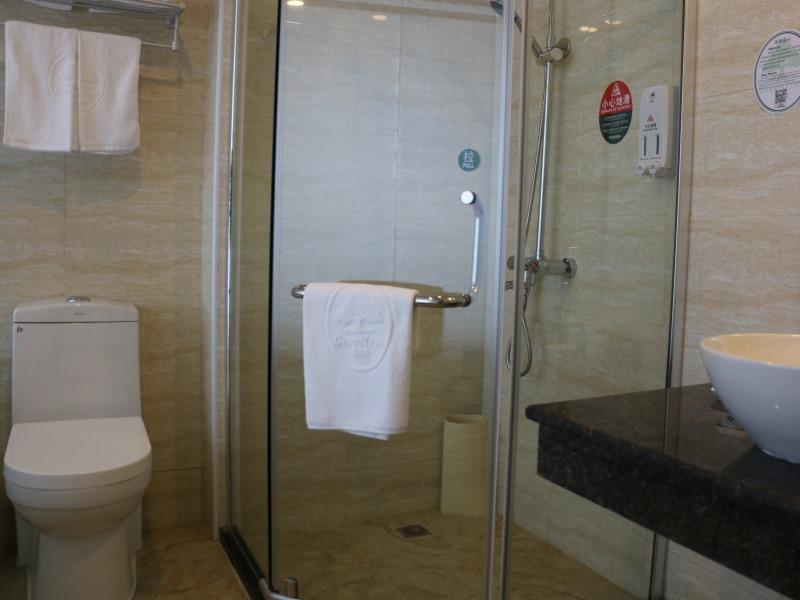 Greentree Inn Shandong Yantai Development Zone International Airport Shell Hotel Penglai Buitenkant foto