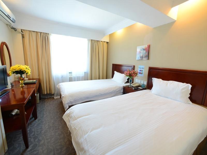 Greentree Inn Shandong Yantai Development Zone International Airport Shell Hotel Penglai Buitenkant foto