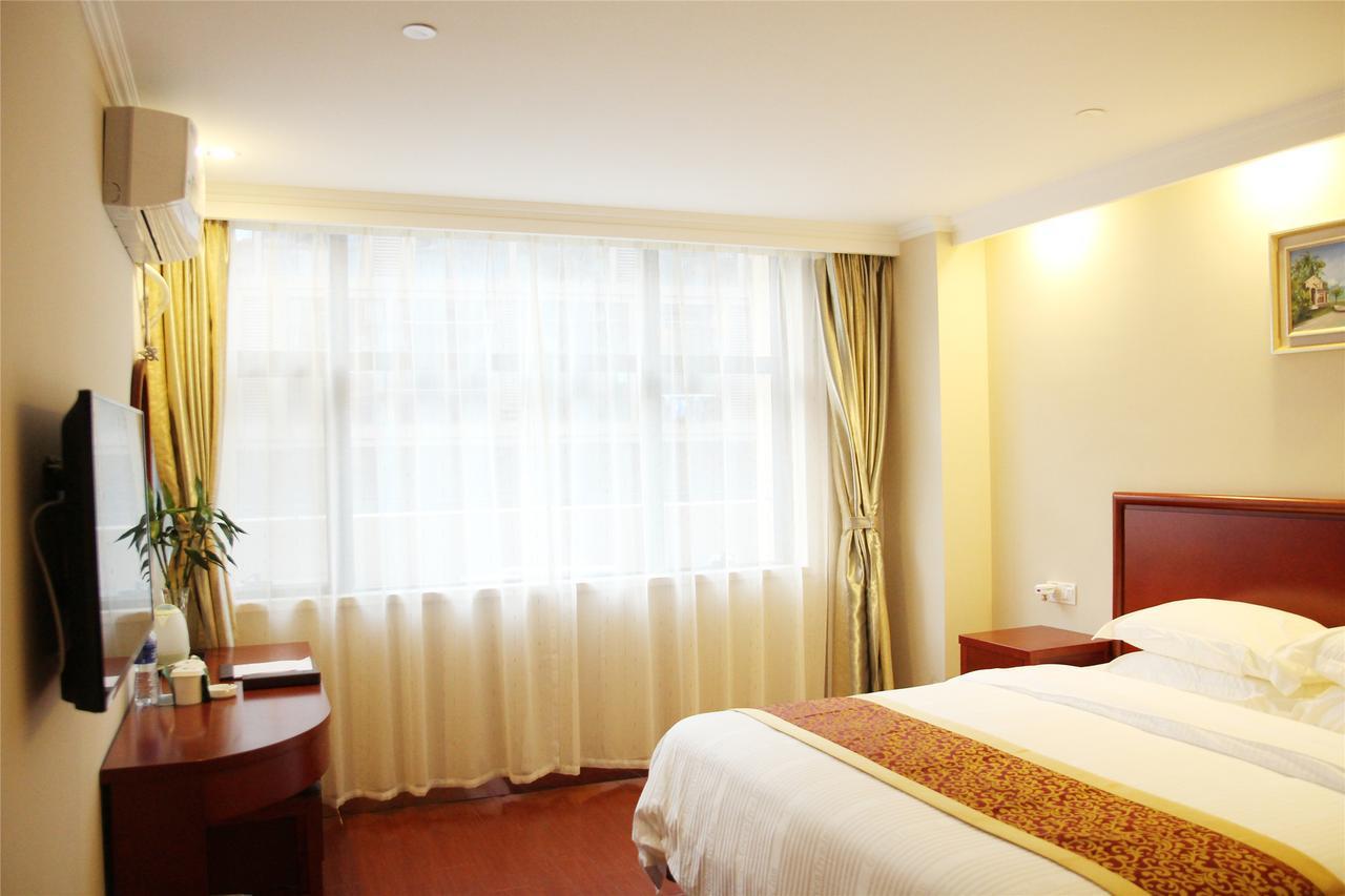 Greentree Inn Shandong Yantai Development Zone International Airport Shell Hotel Penglai Buitenkant foto