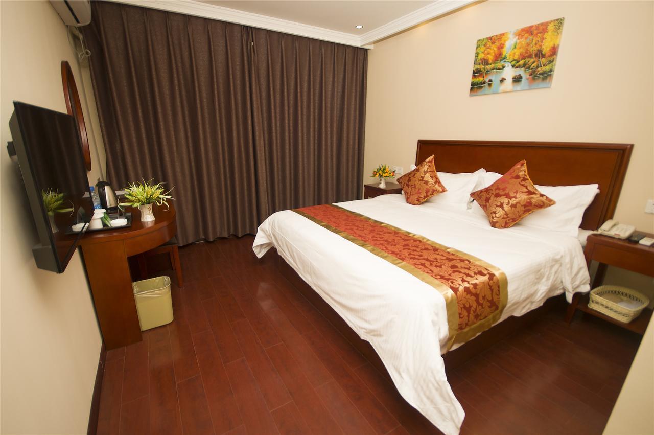 Greentree Inn Shandong Yantai Development Zone International Airport Shell Hotel Penglai Buitenkant foto