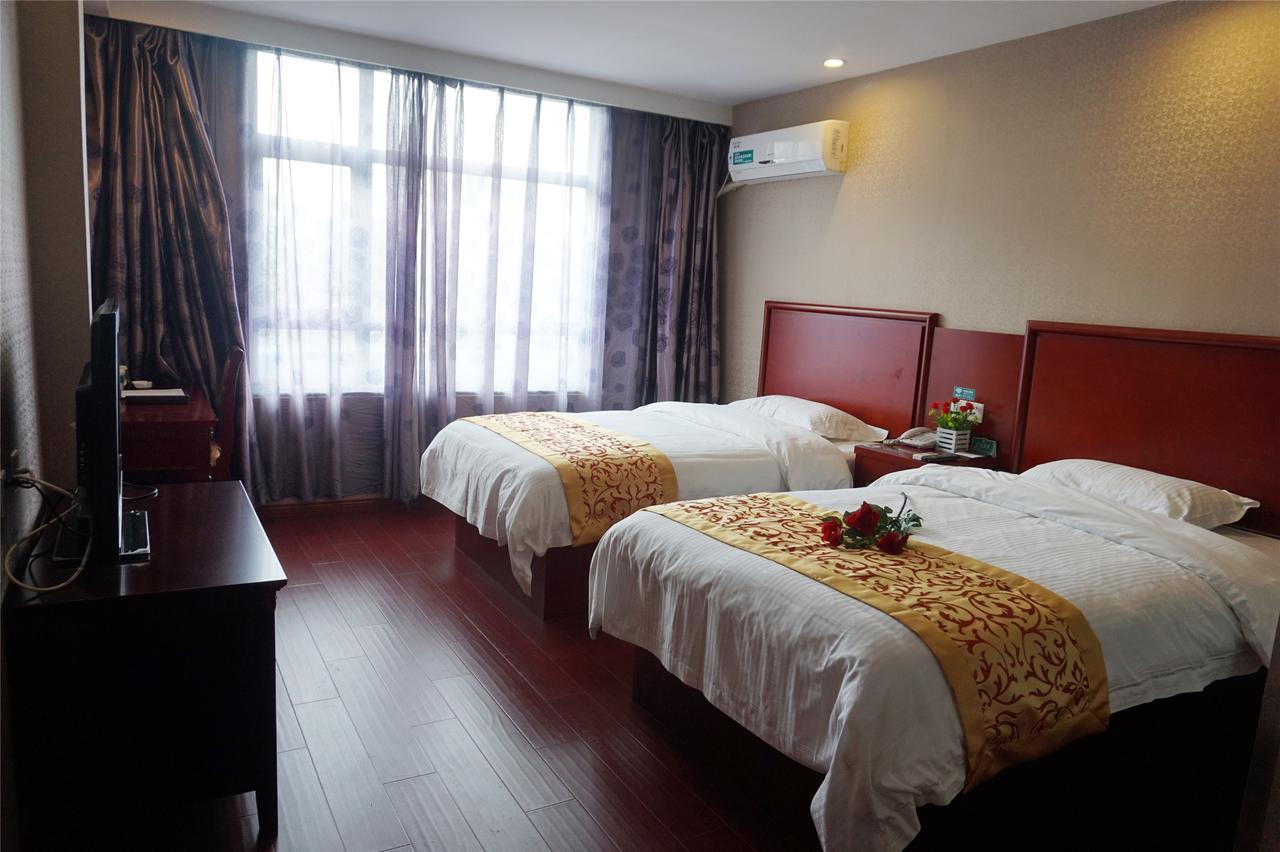 Greentree Inn Shandong Yantai Development Zone International Airport Shell Hotel Penglai Buitenkant foto