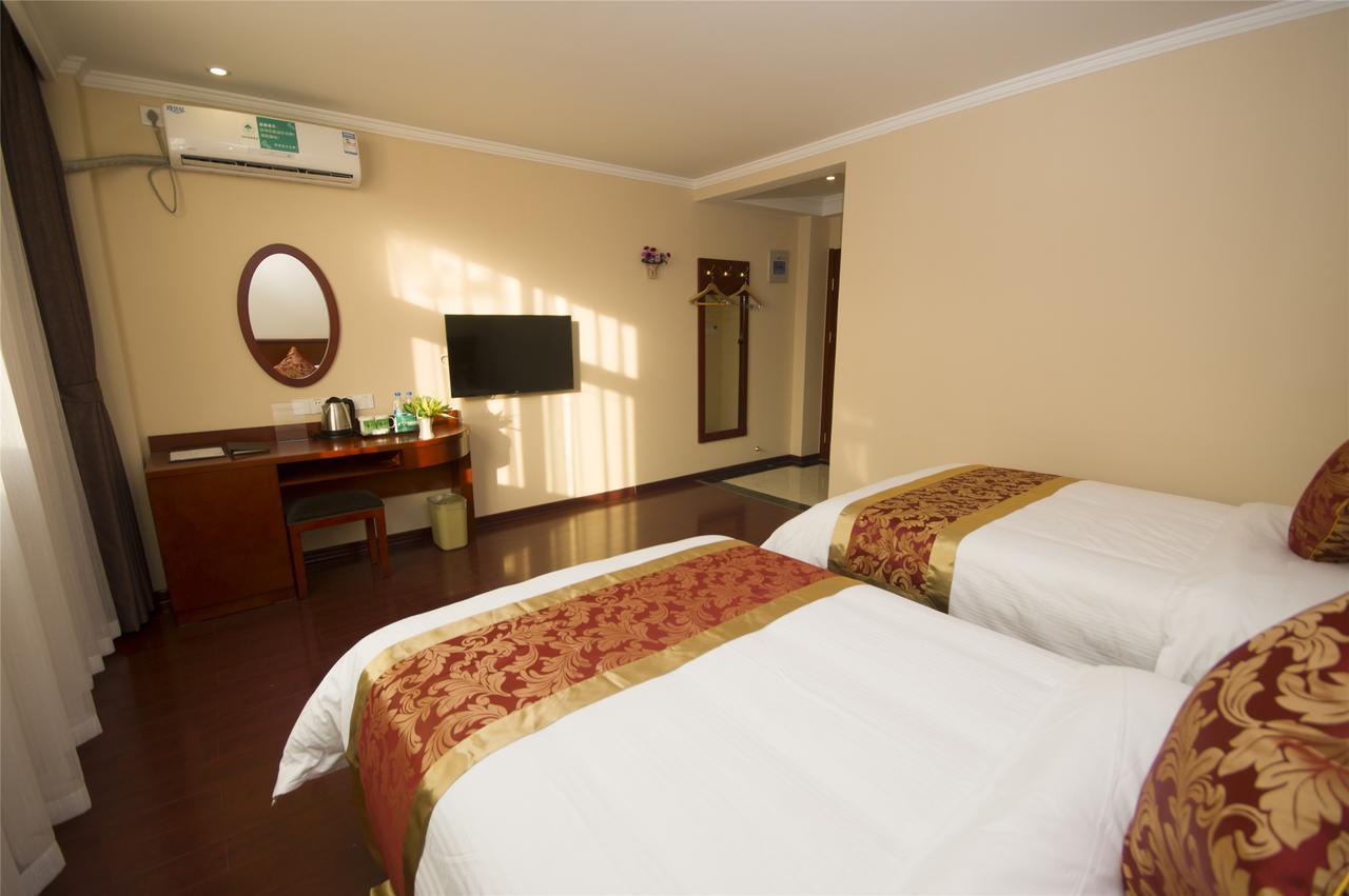 Greentree Inn Shandong Yantai Development Zone International Airport Shell Hotel Penglai Buitenkant foto