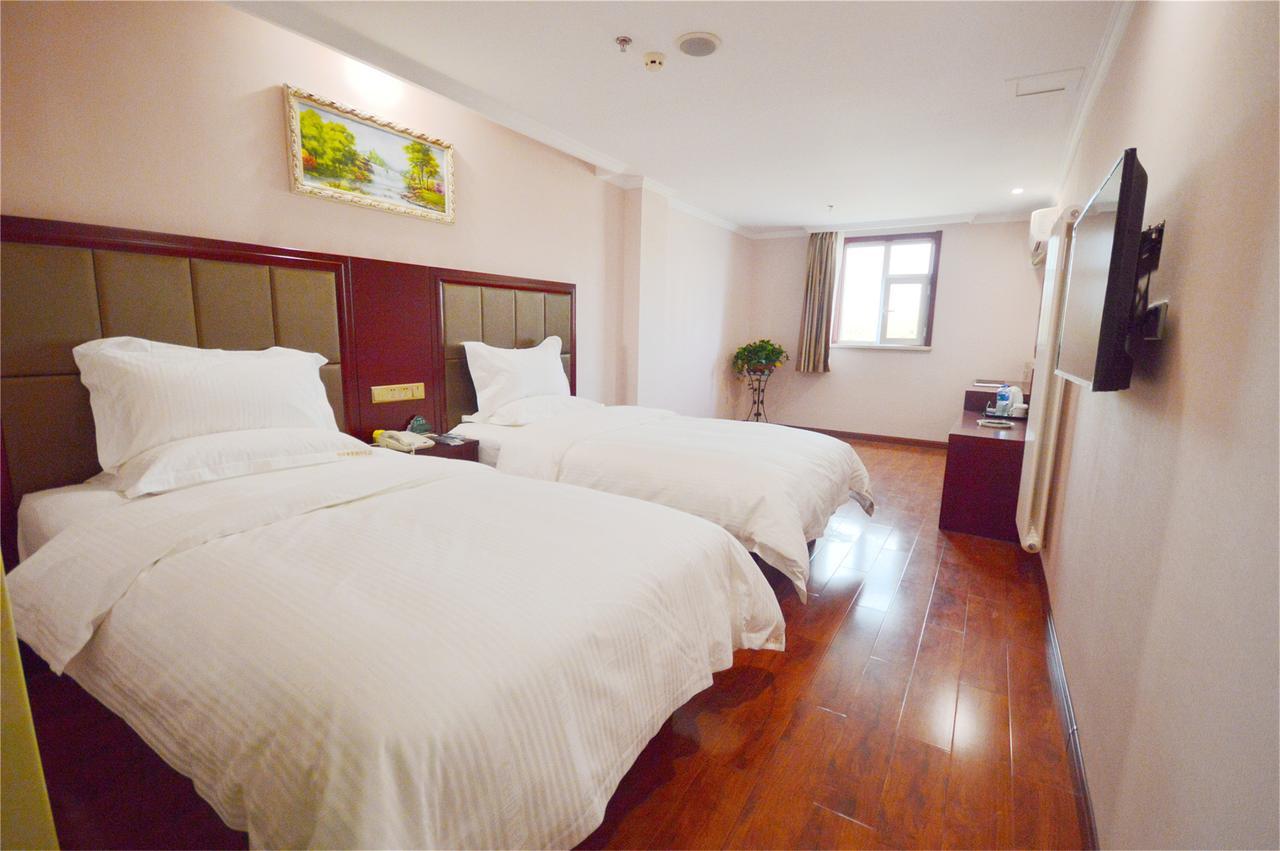 Greentree Inn Shandong Yantai Development Zone International Airport Shell Hotel Penglai Buitenkant foto