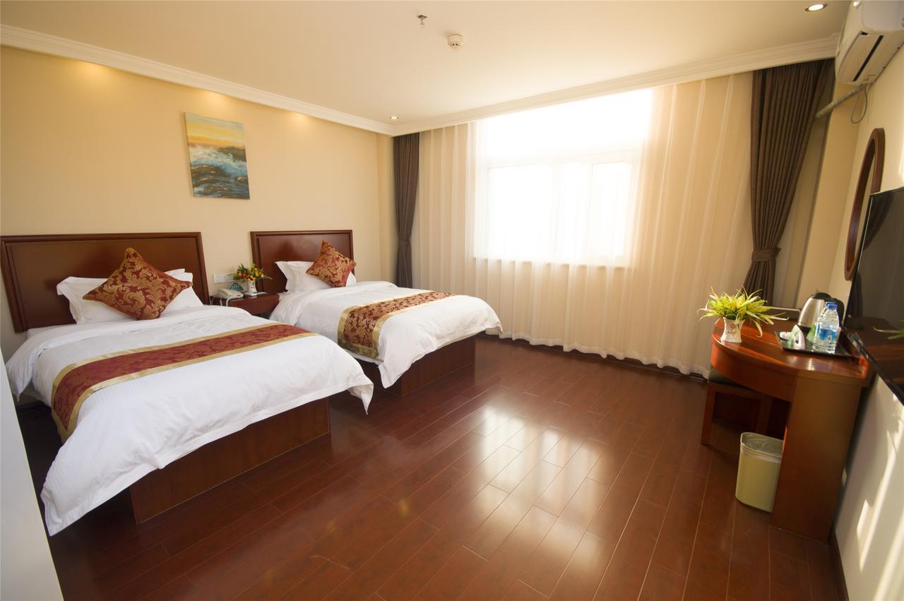 Greentree Inn Shandong Yantai Development Zone International Airport Shell Hotel Penglai Buitenkant foto